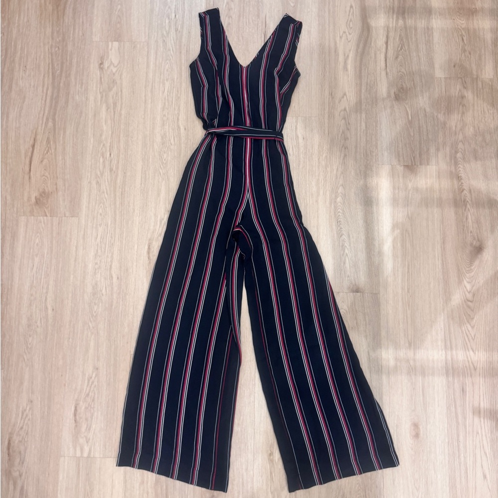 Striped Jumpsuit